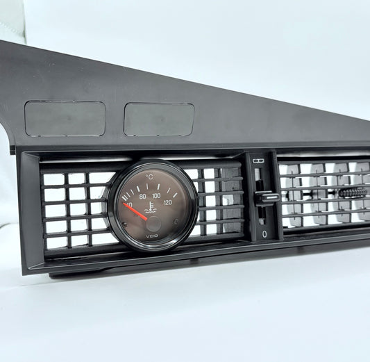 Mercedes W201 190E Gittereinsatz Halter Zusatzinstrument 52mm Lüftung Gauges Ventilation Frame Gaugepod