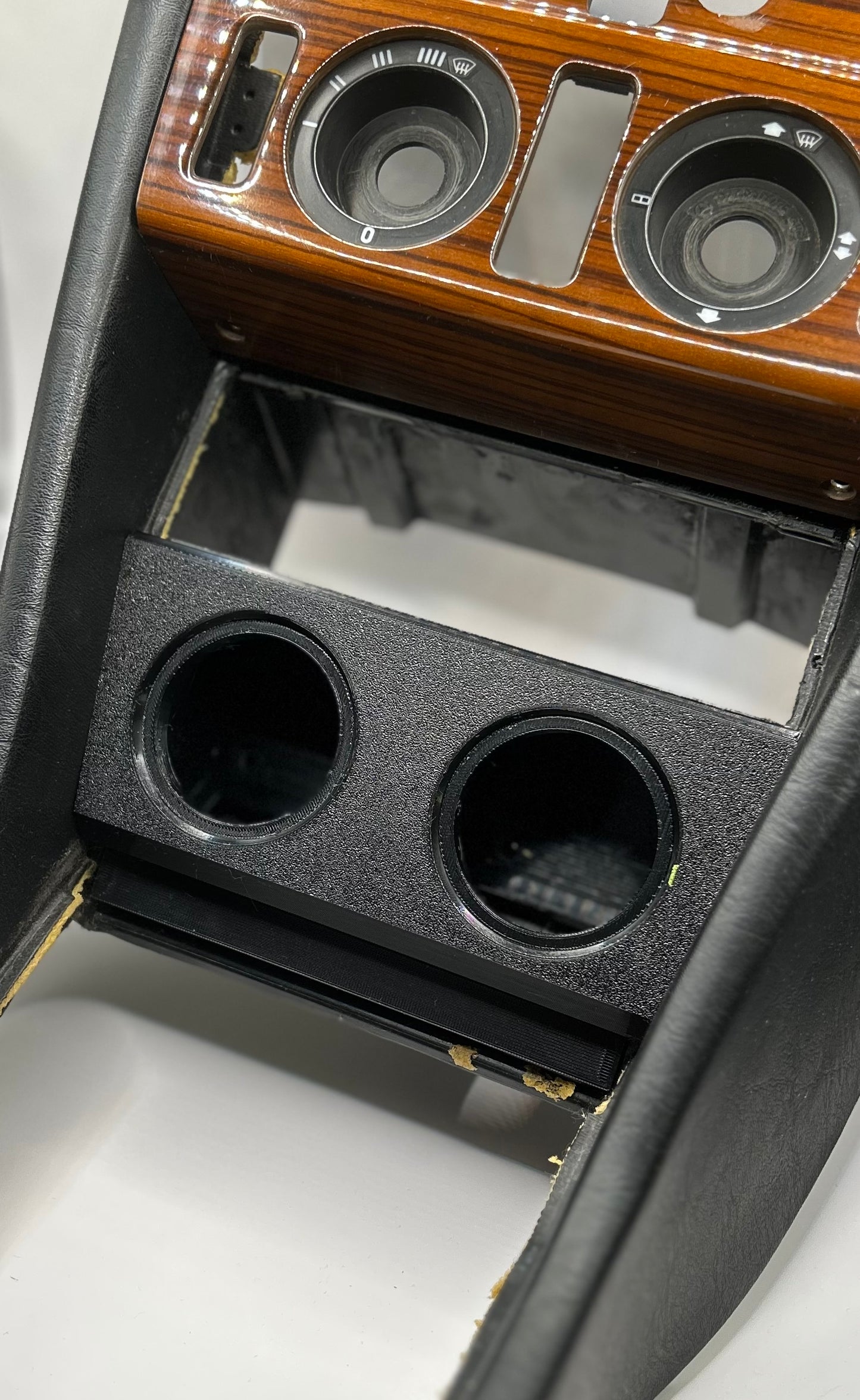 Mercedes W124 frame Additional instruments 52mm ash cup Frame Gauges Neu Ashtray