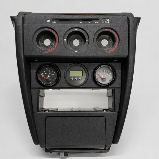 Mercedes W201 190E Center Console Trim & Ashtray Decor Set