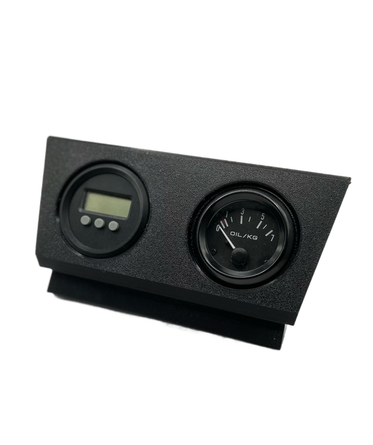 Mercedes W124 Rahmen Zusatzinstrumente 52mm Aschenbecher Frame Gauges NEU Ashtray