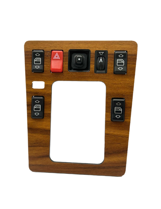 Mercedes Mopf Facelift W201 190E Schaltbrett Schalttafel  NEU Holz Variation G Lever panel Wood NEW