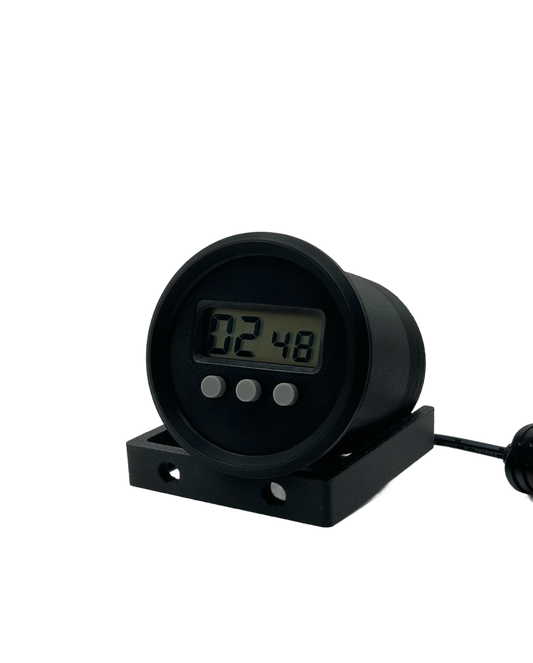 Zusatzinstrument Retro 52mm Laptimer Gauge Retro 52mm VW Audi BMW Mercedes