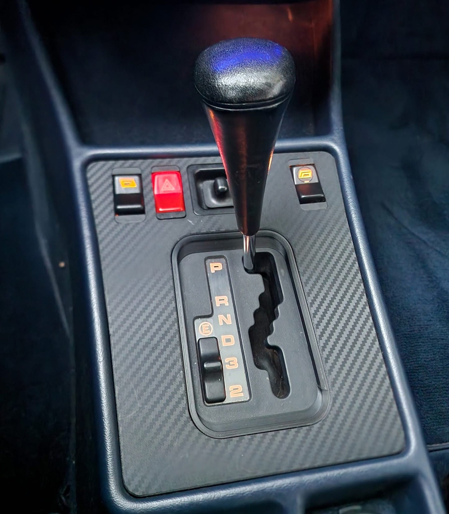 Mercedes W201 190e Vorsmopf shift cover, configurable