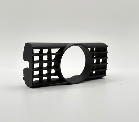 Mercedes W201 190E Gittereinsatz Halter Zusatzinstrument 52mm Lüftung Gauges Ventilation Frame Gaugepod