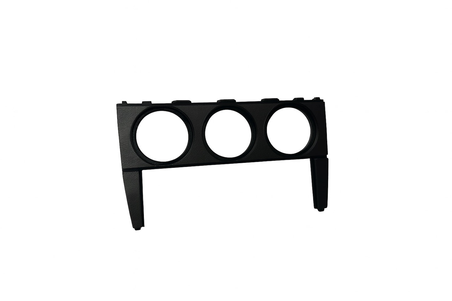 Mercedes W201 frame for long center console-52 mm additional instruments-suitable for non-16V models | Long Center Console Gauge Pod Frame