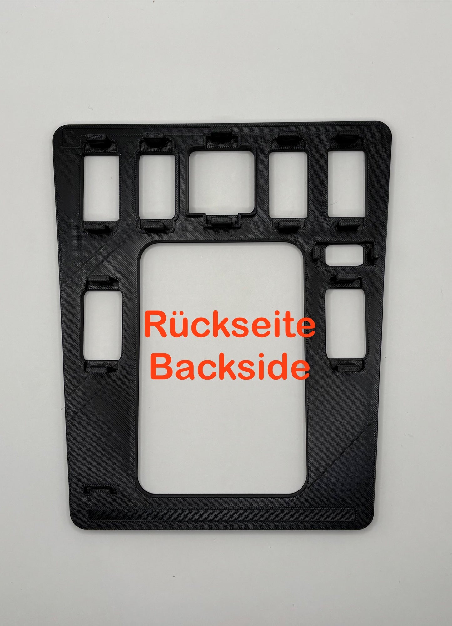 Mercedes W201 190E Schaltbrett NEU Variation J Schwarz Lever panel Matte Black NEW. ✅For Automatic and Manual Transmission✅