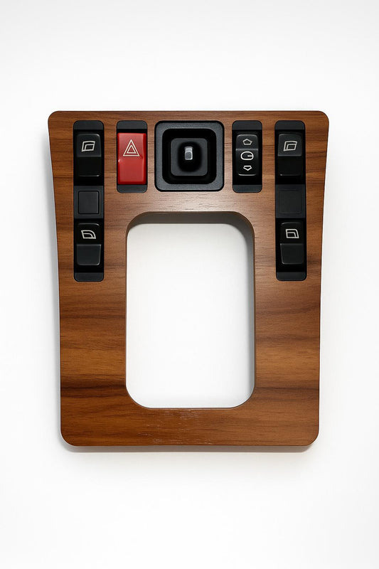 Mercedes W201 Vormopf Mittelkonsole 190E Schaltblende Nachfertigung