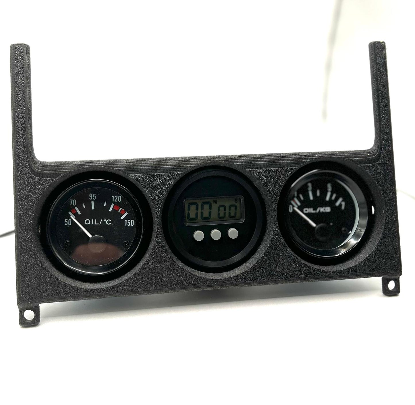 52mm lapticer in VDO retro-style-replica for Mercedes W201 / W124 (12V)
