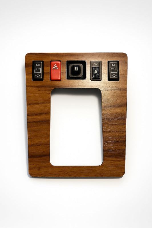 Mercedes W201 190E (Mopf) Schaltblende – Facelift Mittelkonsole, konfigurierbar, NEU