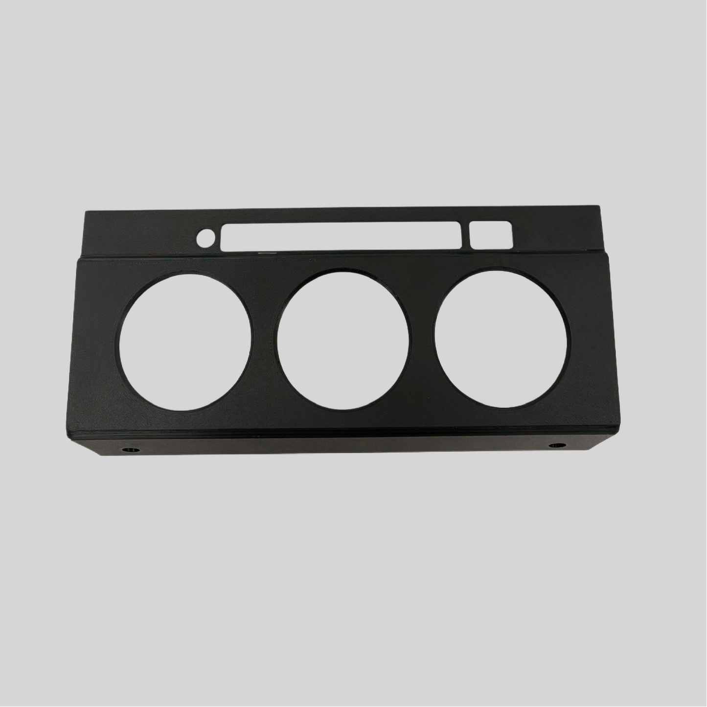 Mercedes W201 190E Center Console Trim & Ashtray Decor Set Matte Black