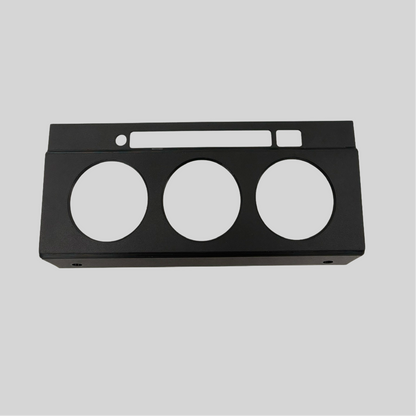 Mercedes W201 190E Center Console Trim & Ashtray Decor Set Matte Black