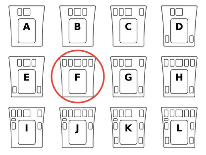 Mercedes W201 190E Schaltbrett NEU Variation F Schwarz Lever panel Matte Black NEW. ✅For Automatic and Manual Transmission✅