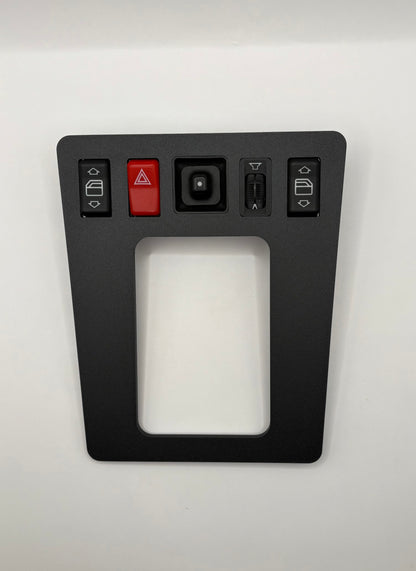 Mercedes W201 190E Schaltbrett NEU Variation F Schwarz Lever panel Matte Black NEW. ✅For Automatic and Manual Transmission✅