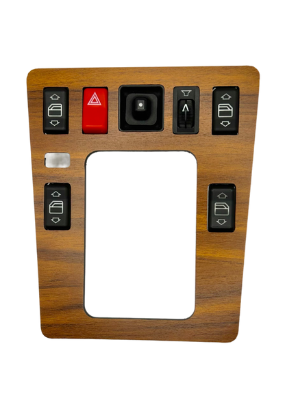 Mercedes Mopf Facelift W201 190e switching board switching board NEW Wood Variation G Lever Panel Wood New