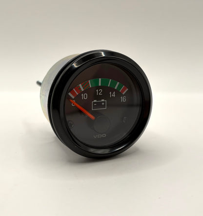 VDO Voltmeter Cockpit International Spannungsanzeige Instrument 12 Volt 52mm