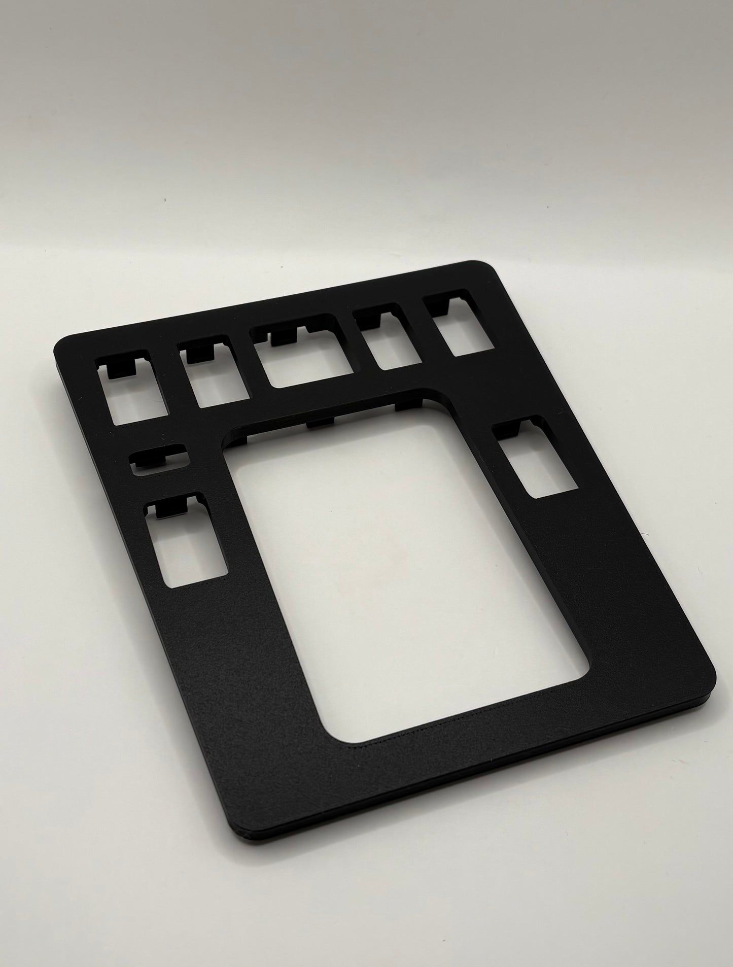 Mercedes W201 190E Schaltbrett NEU Variation J Schwarz Lever panel Matte Black NEW. ✅For Automatic and Manual Transmission✅