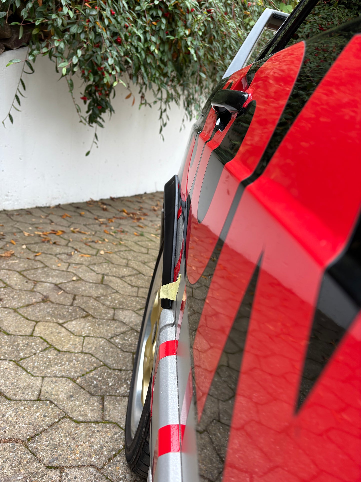 Radlaufverbreiterung Satz 4-teilig 16V Design Look Mercedes W201 190 / 190E Fender Flares 2.3-16 2.5-16