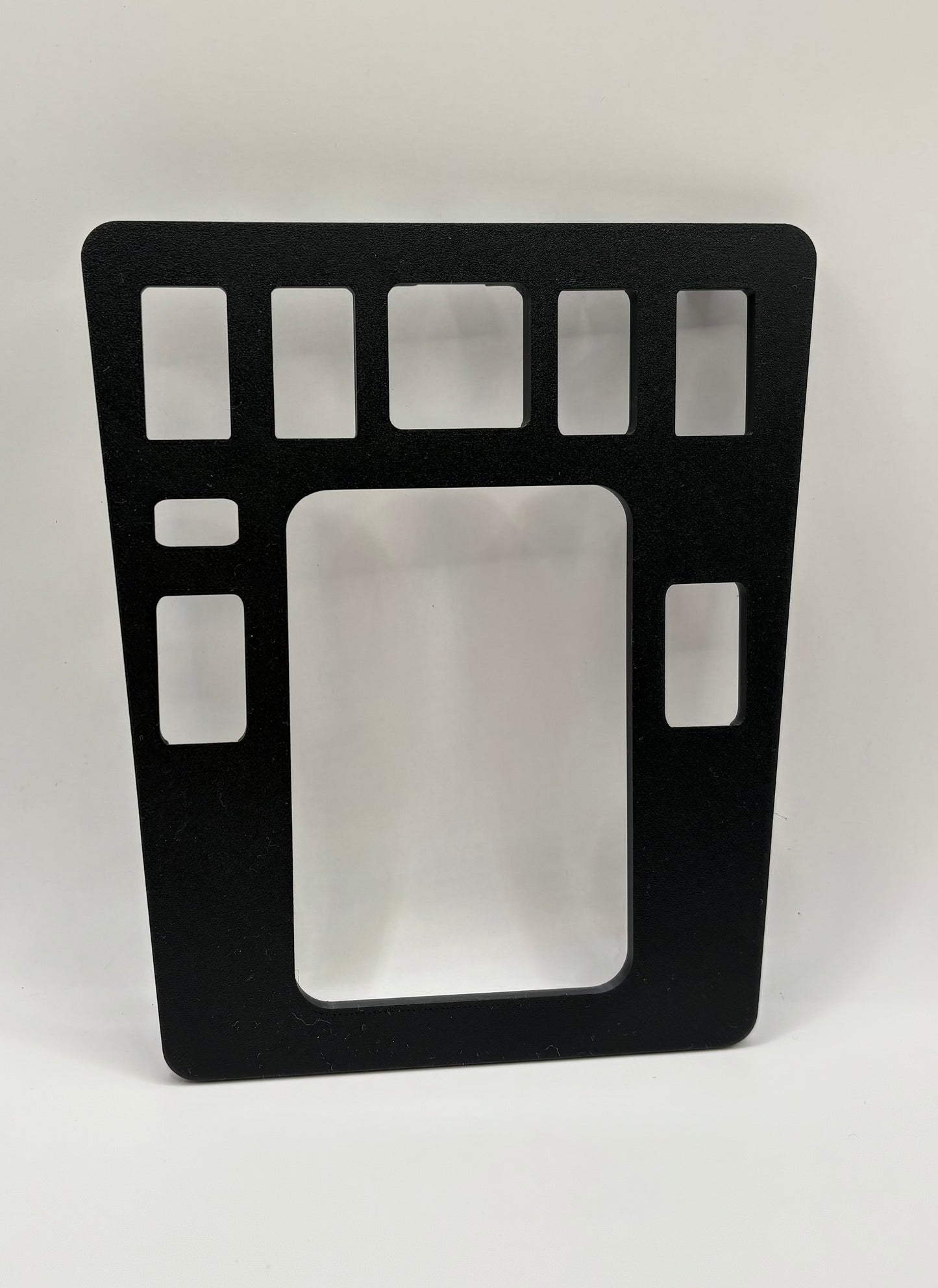 Mercedes W201 190E Schaltbrett NEU Variation J Schwarz Lever panel Matte Black NEW. ✅For Automatic and Manual Transmission✅