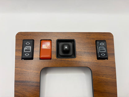 Mercedes W201 190E Schaltbrett Nachfertigung NEU Holz Variation C Lever panel Wood NEW Reproduction