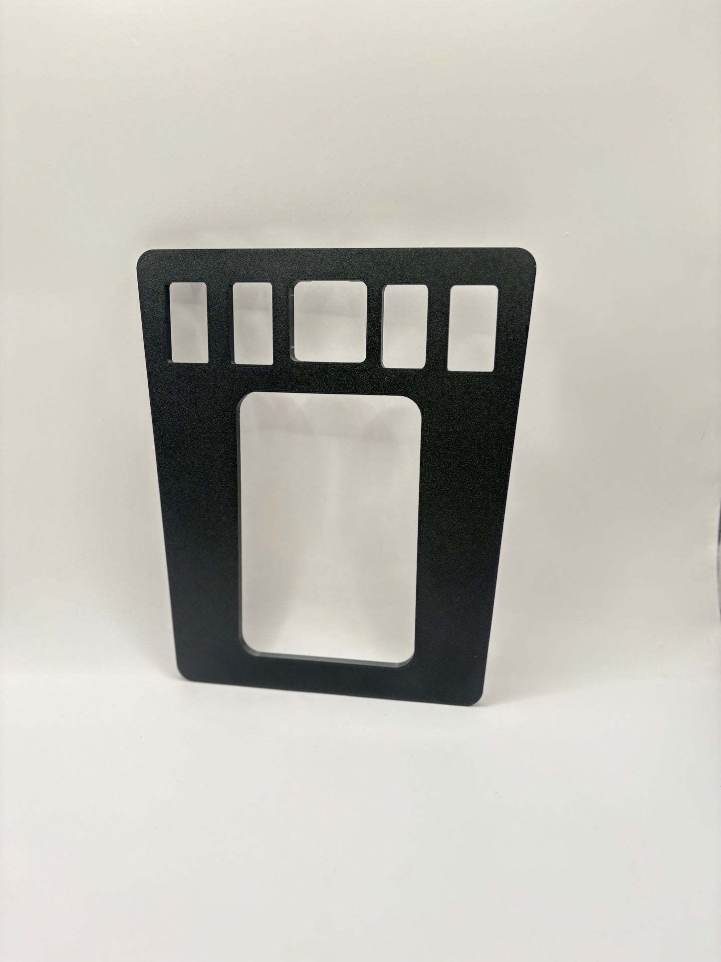 Mercedes W201 190E Schaltbrett NEU Variation F Schwarz Lever panel Matte Black NEW. ✅For Automatic and Manual Transmission✅