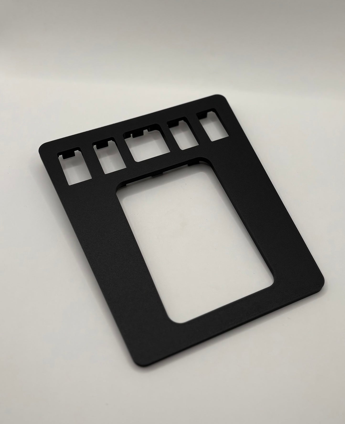 Mercedes W201 190E Schaltbrett NEU Variation F Schwarz Lever panel Matte Black NEW. ✅For Automatic and Manual Transmission✅