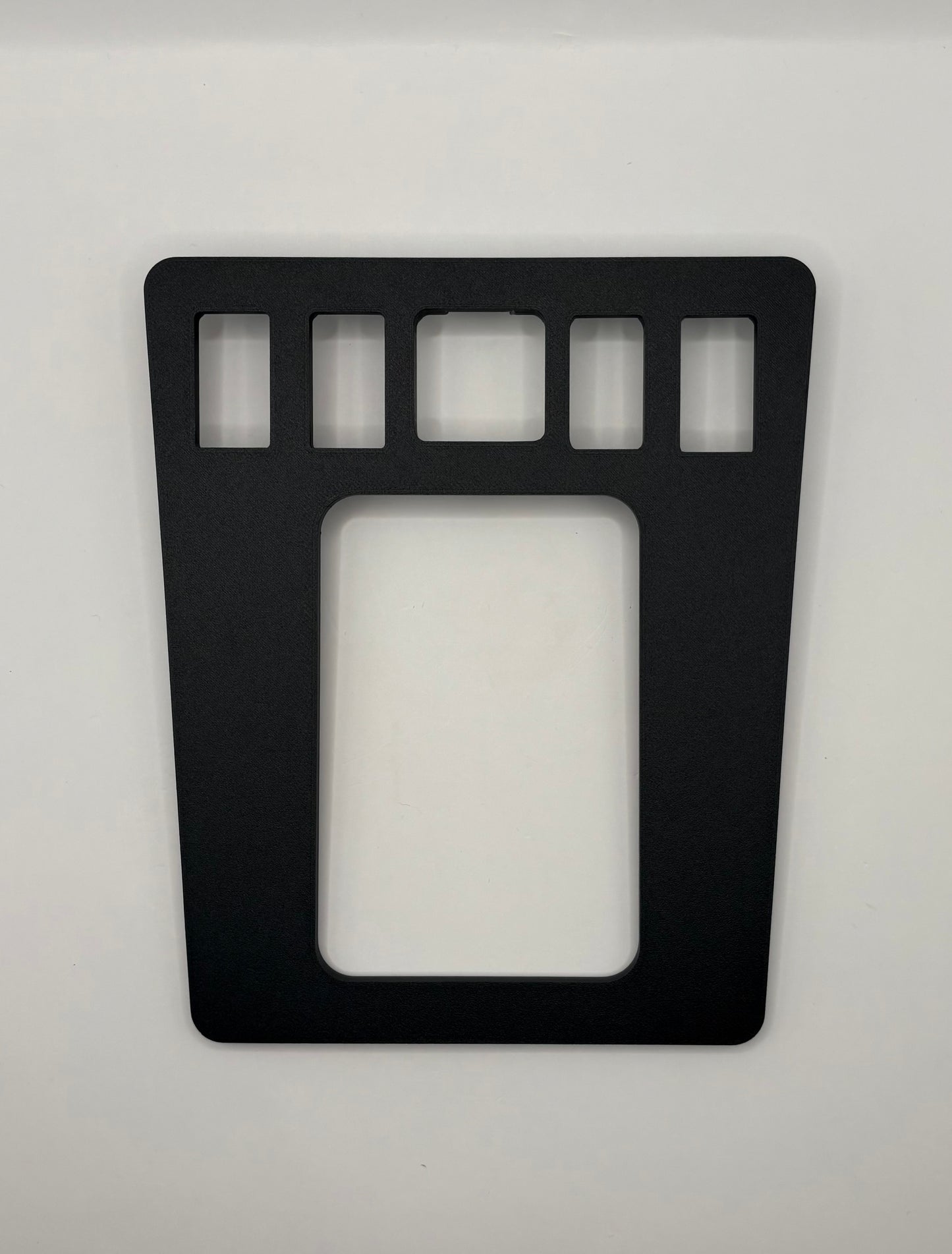 Mercedes W201 190E Schaltbrett NEU Variation F Schwarz Lever panel Matte Black NEW. ✅For Automatic and Manual Transmission✅