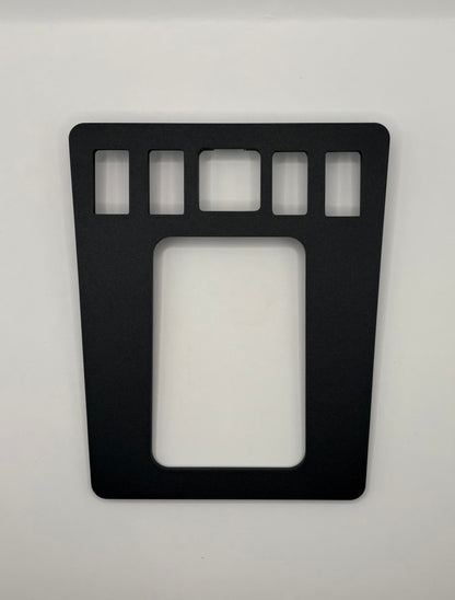 Mercedes W201 190E Schaltbrett NEU Variation F Schwarz Lever panel Matte Black NEW. ✅For Automatic and Manual Transmission✅