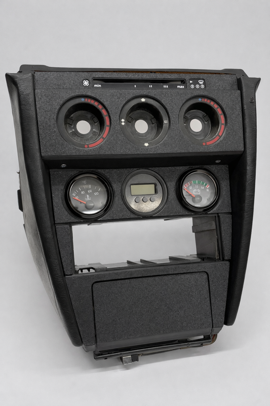 Mercedes W201 190E Center Console Trim & Ashtray Decor Set