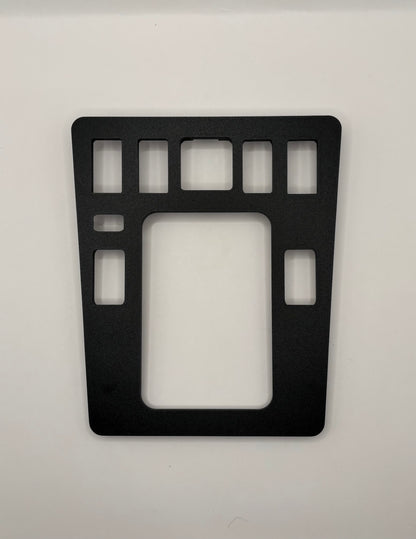 Mercedes W201 190E Schaltbrett NEU Variation J Schwarz Lever panel Matte Black NEW. ✅For Automatic and Manual Transmission✅