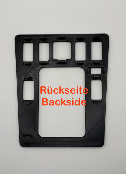 Mercedes W201 190E Schaltbrett NEU Variation J Schwarz Lever panel Matte Black NEW. ✅For Automatic and Manual Transmission✅