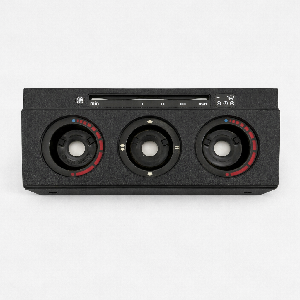 Mercedes W201 190E Center Console Trim & Ashtray Decor Set