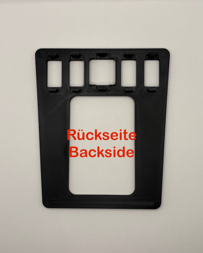 Mercedes W201 190E Schaltbrett NEU Variation F Schwarz Lever panel Matte Black NEW. ✅For Automatic and Manual Transmission✅